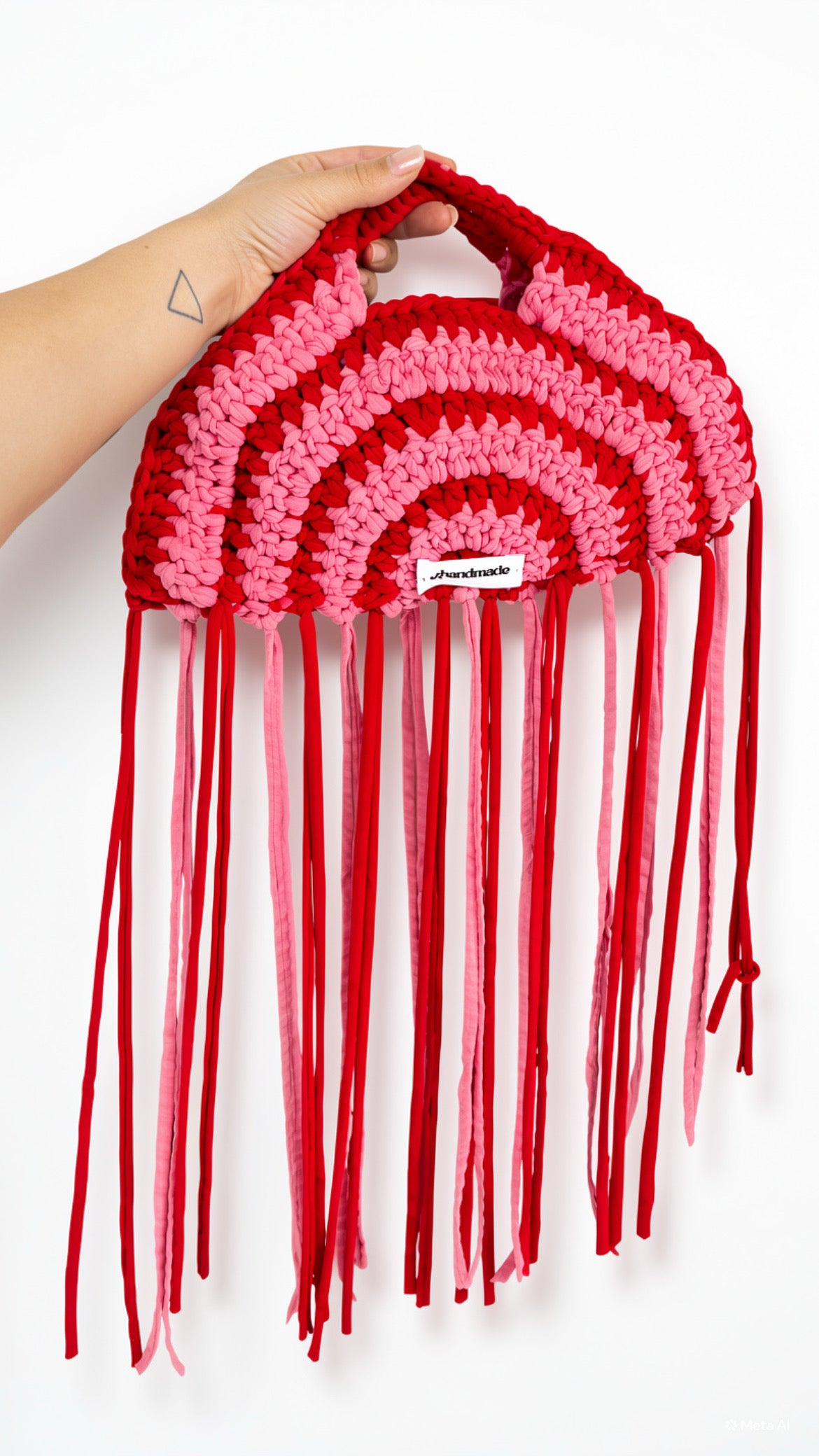 Nami maxi rossa e rosa